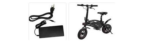 Elektromos kerékbpár, roller, Hooverboard töltők
